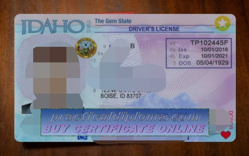  Best Fake Idaho Drivers License