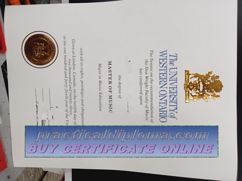  How Buy The University of Western Ontario Diploma