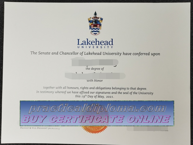  How to buy fake Lakehead University Diploma
