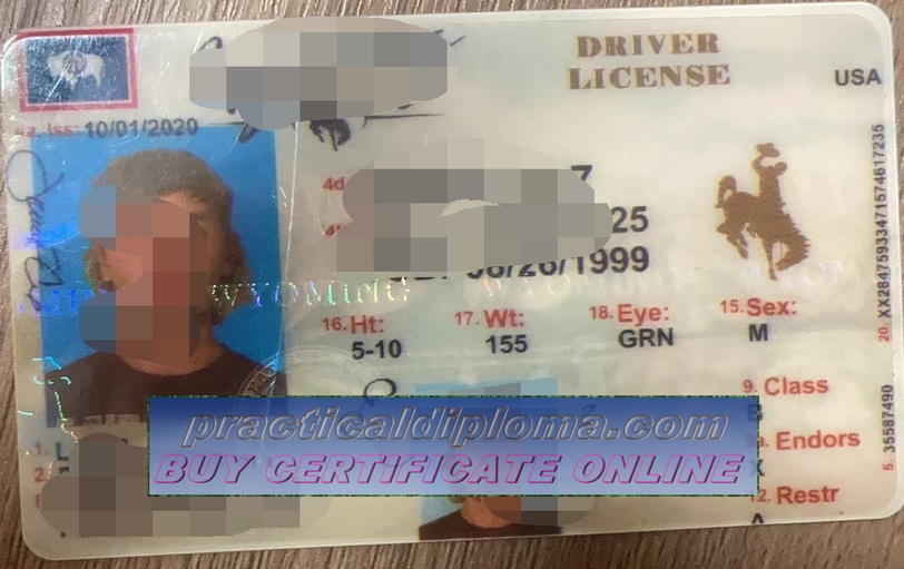  How to purchase fake Wyoming drivers license