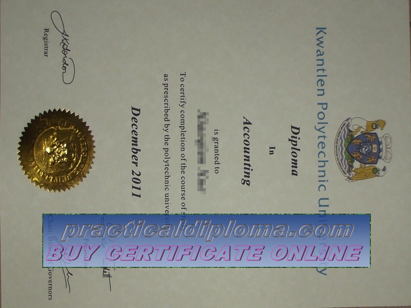  Is it possible to buy fake Kwantlen University of Technology Diploma