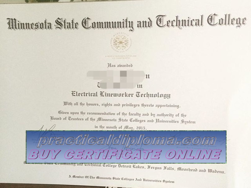  Is it possible to buy fake Minnesota State Community and Technical College Diploma