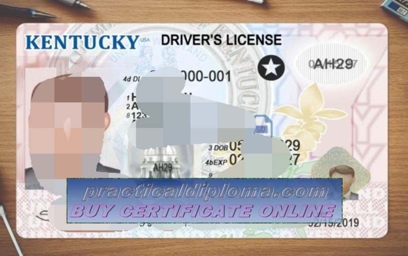  Make fake Kentucky drivers license