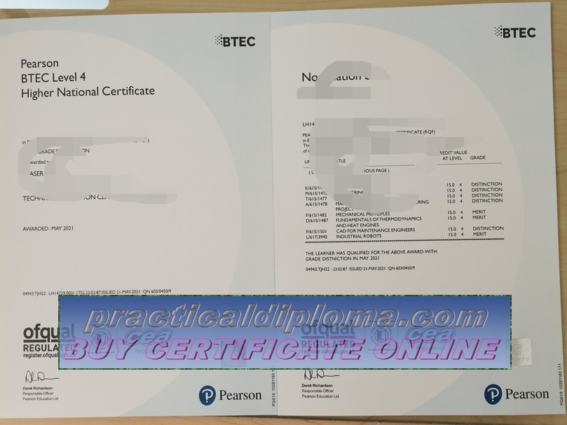  Purchase phony BTEC Certificate