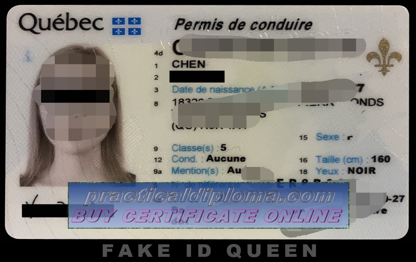  Where to order fake Drivers license in Quebec